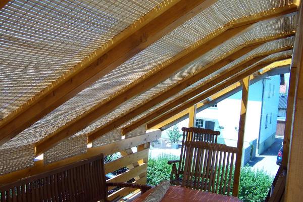 Tapparella a rullo in bambù
